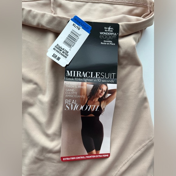 Women’s Miraclesuit Beige Shapewear- Extra Firm Control - Picture 4 of 6